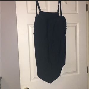 Black cacique 28 bathing suit top